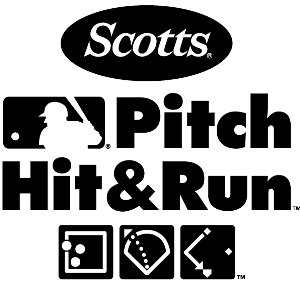 Scotts Pitch Hit and Run Logo